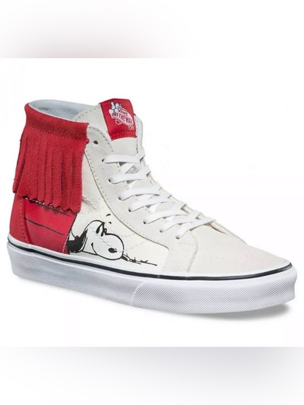 Vans Sk8 hi MOC (peanuts) dog house M7.5 W9 Sneakers with Snoopy Graphic